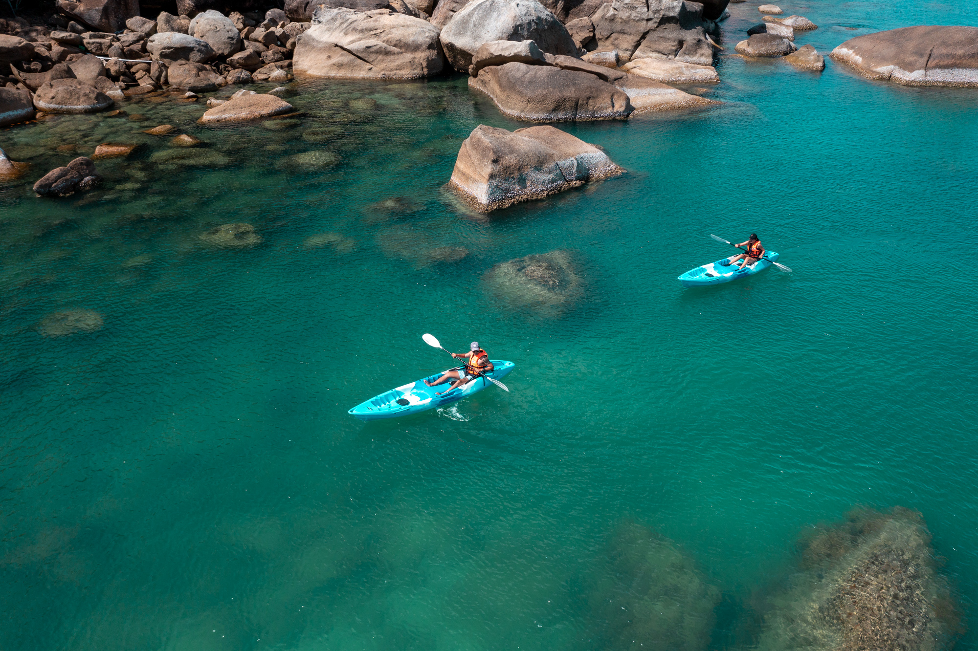 Marine Activities at Private Bay